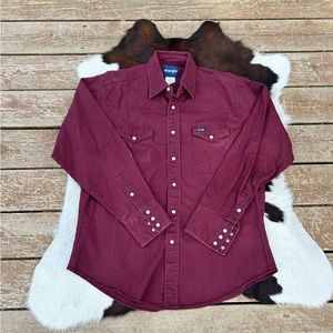 Vintage Wrangler Pearl Snap